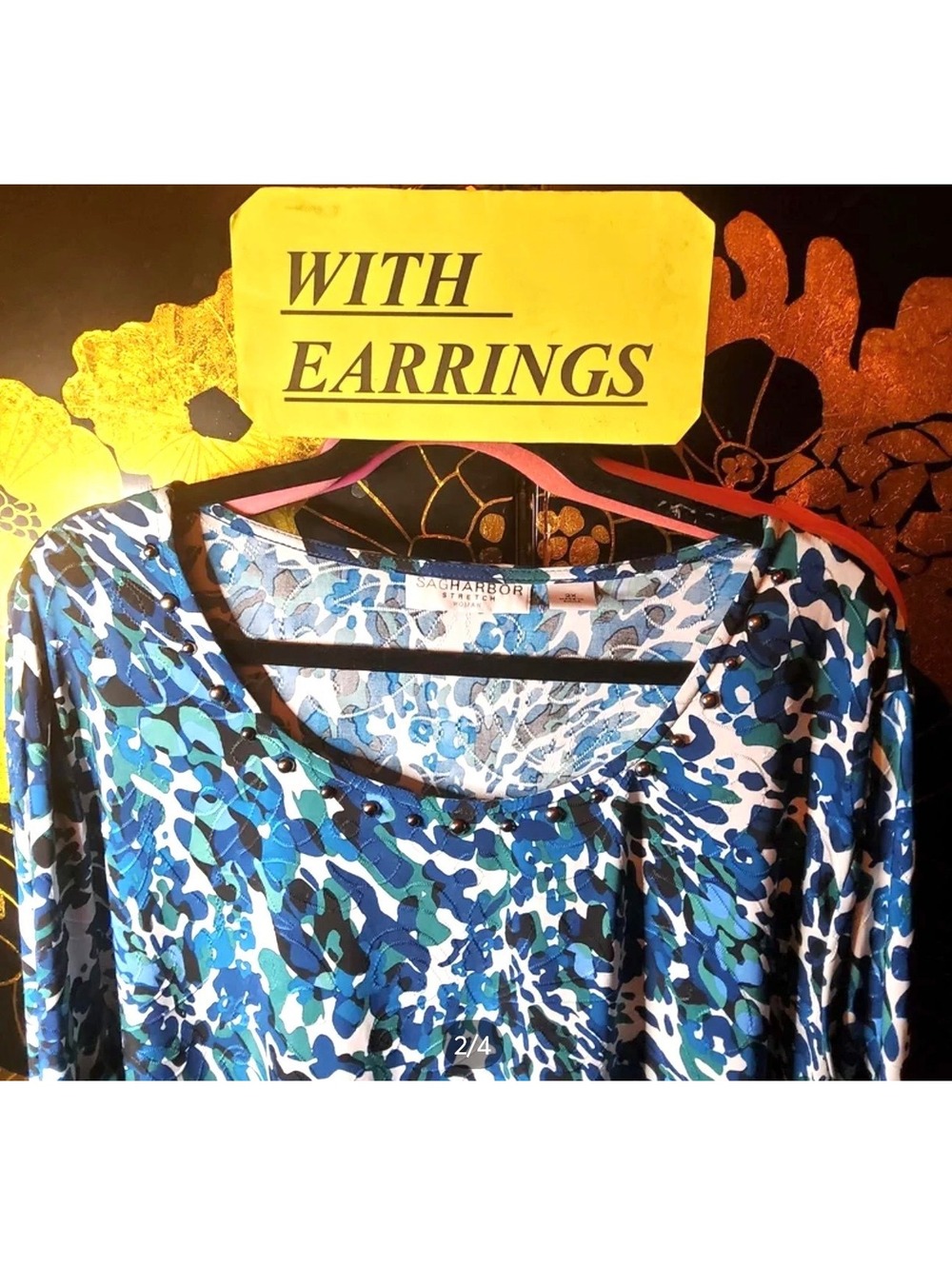 2X Omni Top & Earrings